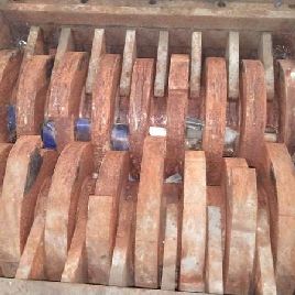 SSIshear shredder, no control panel, hydraulically driven, with hoper, used