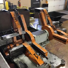 2500 lb. ASL #70, double end, 18" W,60 OD,12 -20 ID, non-mtrzd coil reel, 1972, #10678