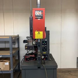 8 Ton,Haeger#824-PLUS, insertion press, 24" throat, 0-8 adjustable stroke