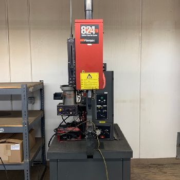 8 Ton,Haeger#824-PLUS, insertion press, 24" throat, 0-8 adjustable stroke