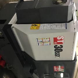 Haas#ST-30SSY, Haas,31.75" swing,10 chuck,3 bar,tailstock,presetter,rigid tap,Y-Axis,2013