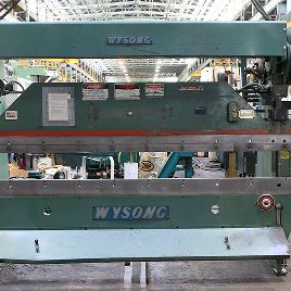 55 Ton,Wysong &amp; Miles#55-8, 10â€™ OA,102" BH,8 thr,3 str,3 adj, 40 SPM, manual BG, 1974, #157441