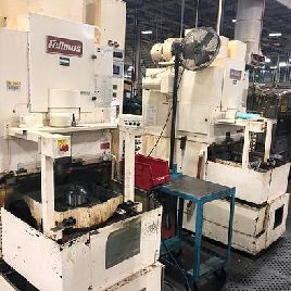 Fellows#10-2, gear shaper,mech helical guide,10" pitch diameter,2 face,19 swing,5 HP,1976