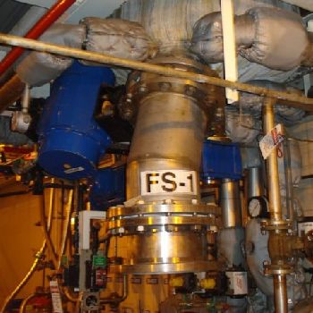 Schenk#ZHF-SR7-KLKB1, 6.5 sq.meter, centrifugal discharge pressure filter, hastelloy C22, 150 psi, 1993, #28470