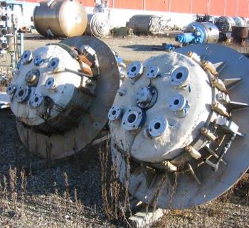 Schenk#ZHF-SR7-KLKB1, 6.5 sq.meter, centrifugal discharge pressure filter, hastelloy C22, 150 psi, 1993, #28470