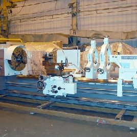 42" x 118Takanglathe, 14 bore,30 front/rear chucks,taper,threading,2013,#22661