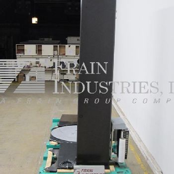 Wulftec#WSML-150-S, semi-automatic, low level, stretch wrapper, 5-35 pallets per hour