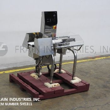 Ishida#DACSG501513SSIS, automatic, Stainless Steel checkweigher, up to 300 feet/minute, 15-1500 grams weight, #5H5311