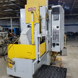 Fellows#10-4, Fanuc PowerMate D,10" diameter,4 face,cutter guard assembly,tailstock,#29369