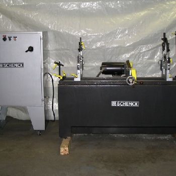 250 lb.Schenck#H20, 24" diameter,24 length,3/4 HP,reconditioned w/new elect,guaranteed w/training