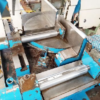 12" x 18Jaespa#W-220-DGA, auto mitre horiz. bandsaw, hyd fd control, E300 controller, vari-speed, coolant sys, #A4995