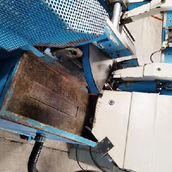 12" x 18Jaespa#W-220-DGA, auto mitre horiz. bandsaw, hyd fd control, E300 controller, vari-speed, coolant sys, #A4995