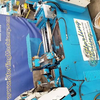 12" x 18Jaespa#W-220-DGA, auto mitre horiz. bandsaw, hyd fd control, E300 controller, vari-speed, coolant sys, #A4995