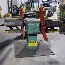 2500 lb.American Steel Line#70, double uncoiler, 18" W, 60 OD, 16 -20 ID, #3295