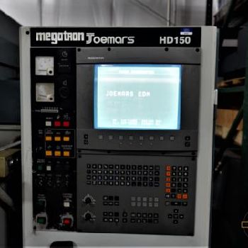 Joemars#JN1570, ram type,58.9" X,26 Y,21.6 Z,Heidenhain control,6 tool,3-R chg,â€™02