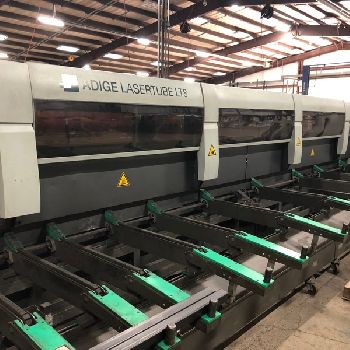 BLM AdigeTubeLaser #LT8-3D-8.5-6.5, tilt head tube laser, 3500 watt, 2014