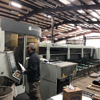 BLM AdigeTubeLaser #LT8-3D-8.5-6.5, tilt head tube laser, 3500 watt, 2014