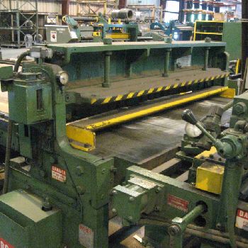 48"Rowe, 14 gauge CTL line,20000 lb.,straightener,coil car,flattner,conveyor,shear,’89