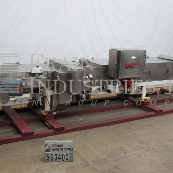 HollymaticIPS #CKCryotransfer, right to left liquid nitrogen flash freeze tunnel, up to -320°F