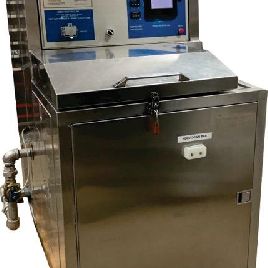 CTGRansohoff # RB-1, lavadora de piezas de acero inoxidable de 3 etapas con ultrasonido, restaurado