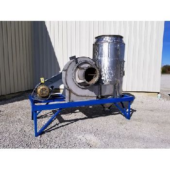 Ducon#UW-3, Stainless dynamic wet centrifugal scrubber system, 20 HP, #15372