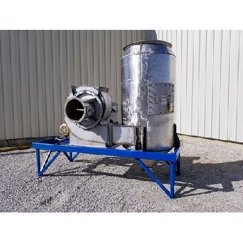Ducon#UW-3, Stainless dynamic wet centrifugal scrubber system, 20 HP, #15372
