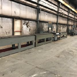 18" x 18Marvel#SERIES-8-MARK-1, (2) 10’ sections infeed &amp; exit conveyor, very nice machine from service, #16114