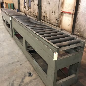 18" x 18Marvel#SERIES-8-MARK-1, (2) 10’ sections infeed &amp; exit conveyor, very nice machine from service, #16114