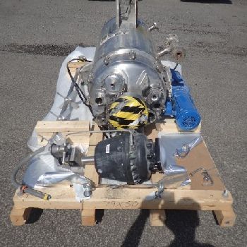 70 gal.Walker, Reactor, 316L Stainless Steel, 50/150 psi, 24" diameter x 42 straight side, removal dish top, jacketed, 1995, #3209-2