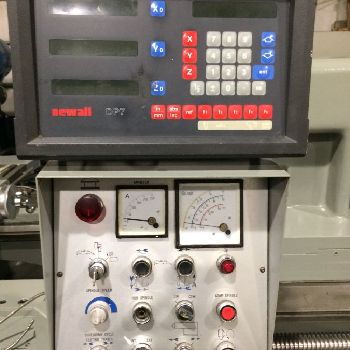 43" x 120Lansing#G-SERIES, double chucks, Newall DRO, QC toolpost, 2002, #13245