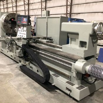 43" x 120Lansing#G-SERIES, double chucks, Newall DRO, QC toolpost, 2002, #13245