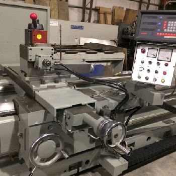43" x 120Lansing#G-SERIES, double chucks, Newall DRO, QC toolpost, 2002, #13245