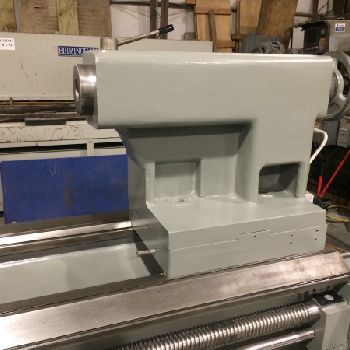 43" x 120Lansing#G-SERIES, double chucks, Newall DRO, QC toolpost, 2002, #13245