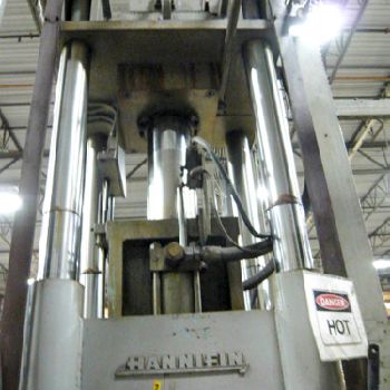 150 Ton,Hannifin, hydraulic press, 18" stroke, 48 DL, 40 x 36 bed, (2) in stock