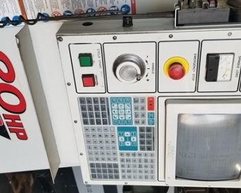Haas#VF-5, 50" X, 26 Y, 25 Z, 4th Axis ready, 16 Meg, Macros, ridgid tap, 2000