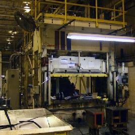 200 Ton,Pacific#200-D8-48-96, 24" stroke,36 DLO,96 x 48 BA,335 IPM adv.,cushion