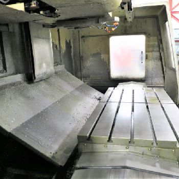 Daewoo #DMV-650, 3-Axis CNC VMC, 50" X,25.6 Y,22 Z, 6000 RPM, 30 ATC, Cat 50, #50 taper, Mitsubishi 520 CNC, CTS, 1997
