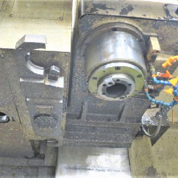 Daewoo #DMV-650, 3-Axis CNC VMC, 50" X,25.6 Y,22 Z, 6000 RPM, 30 ATC, Cat 50, #50 taper, Mitsubishi 520 CNC, CTS, 1997