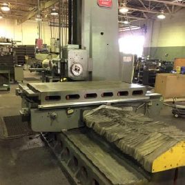 4"Lucas#42B-60, 74 x 48 table.,36 spindle,48 vertical hd.,60 cross,72 saddle, 20 HP,#10816