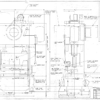 600 Ton,Verson#S2-600-96-60T, 18" str,35 SH,10 adj, 96 x 60 bed, A/C &amp; brake,’73