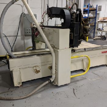 Thermwood#C40, 91000 control, 4x8â€™, 15 HP, 18000 RPM, 8 tool turret, 2001