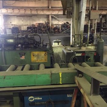 Peddinghaus#FPB-500, CNC Plasma/Plate Punch,20" x 1.25 width,8025 CNC control,#10378