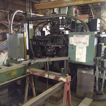 Peddinghaus#FPB-500, CNC Plasma/Plate Punch,20" x 1.25 width,8025 CNC control,#10378