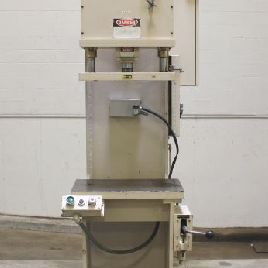 20 Ton,Greenerd#HCA20, 12" stroke,18 DL,24 x 13 F-B platens,vari-pressure control,#42658