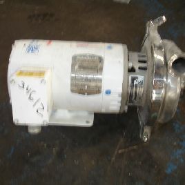 WaukeshaCherry Burrel #32065LV, centrifugal pump,Stainless Steel,2.5" x 1.5,direct connected 1 HP,230/460 V.,#34612