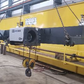 10 tonnes, Kone, élévation de 39 ’, chariot VFD, jauge de 10’, 460/3/60, 2007, # 1999