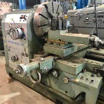 40" x 20’Lansing#G, engine lathe,30 SOCS,in/mm threading,4-jaw 28 chuck,30 HP,1975