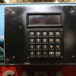 1/4" x 12’Niagara#SP-12-1/4, sq.arm,(2)front supports,dial-in FOPBG,1988,#155474