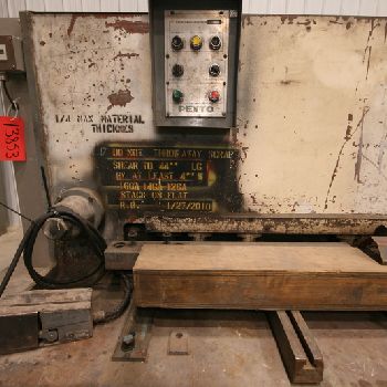 1/4" x 10’Pexto#10-UH-25, Hydraulic Shear, #13853