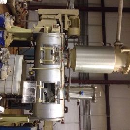 Littleford#FKM-1200D, plough/plow mixer, 43 cu.ft., 90 psi @ 330 Â°F, Stainless Steel, 75 HP, 460 V., 2008